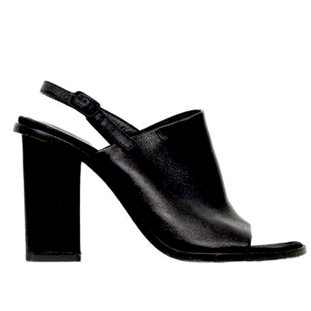 Alexander Wang 🕶 Women’s Slingback Peep Toe High Heel Sandals size 40.5 (US 10)
